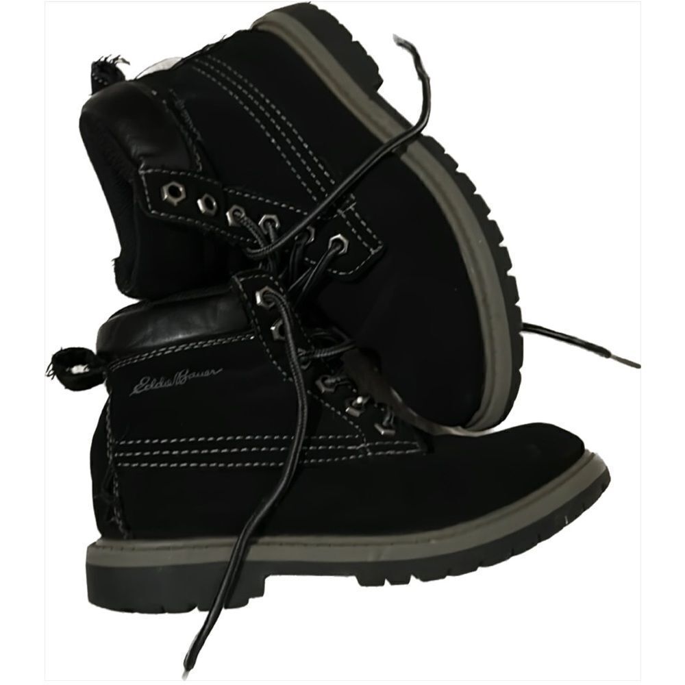 Eddie Bauer black boot size 1M preloved ❤️